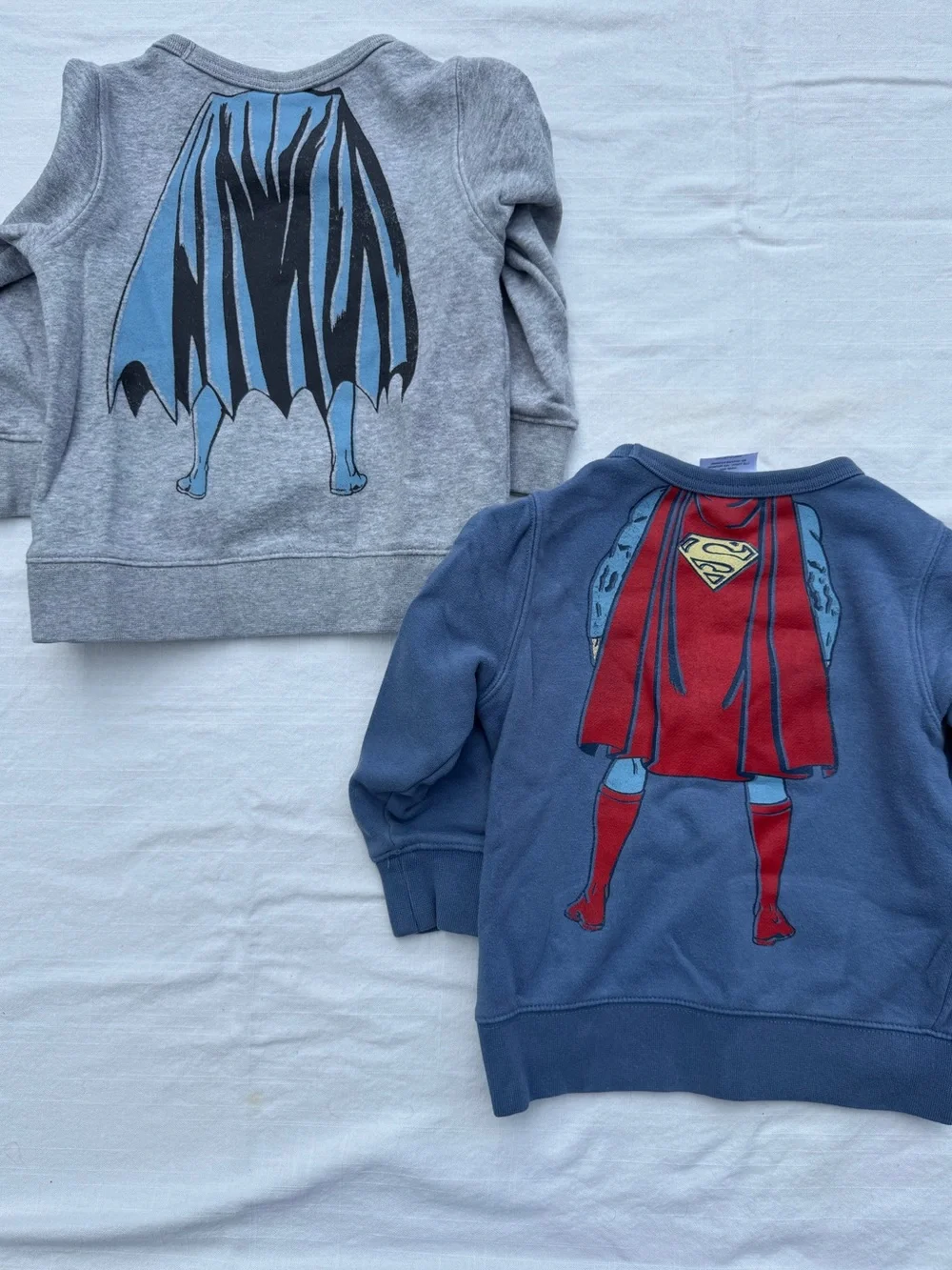 Baby GAP DC Sweatshirts Batman Superman 3T